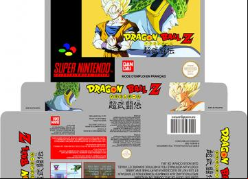 DRAGON BALL BUTODEN PAL FRANCIA CAJA BOX PORTRAIT
