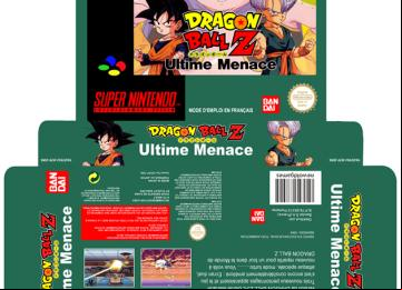 DRAGON BALL Z ULTIMATE MENACE BUTOUDEN PAL FRA visu PAL  16 BIT SNES CAJA BOX