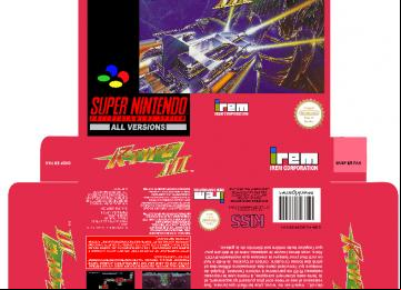 SUPER R-TYPE 3 caja retro 