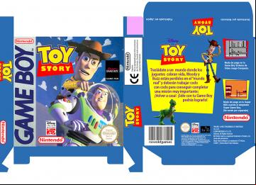 caja box portrait nintendo repro retro toy story game boy gb